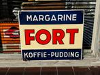 FORT koffie emaille reclamebord 1950, Antiek en Kunst, Ophalen of Verzenden