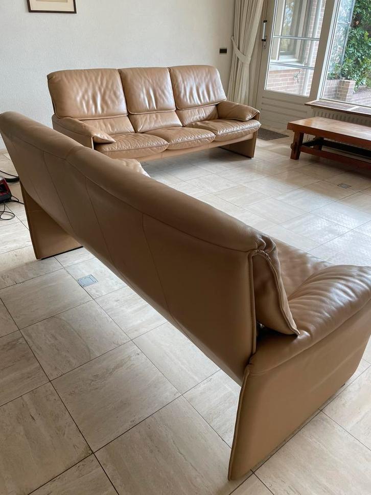 Leolux 2 en 3 zits bankstel, Huis en Inrichting, Banken | Complete zithoeken, Gebruikt, Ophalen of Verzenden