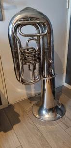 Es Bastuba BM Symphonic, Muziek en Instrumenten, Blaasinstrumenten | Tuba's, Es-tuba, Gebruikt, Met koffer of draagtas, Ophalen
