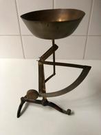 Vintage Koperen Brieven Weegschaal, Antiek en Kunst, Ophalen of Verzenden