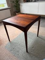 Vintage deense palissander salontafel bijzettafel, Ophalen, Minder dan 45 cm, Gebruikt, 55 tot 75 cm