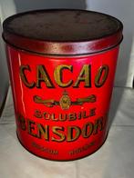 Groot Winkel/Voorraad blik Bensdorp Cacao, Verzamelen, Blikken, Ophalen of Verzenden, Gebruikt, Overige