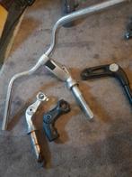 Fietsstuur stuurpen zwarte vetstelbare stuurpen aluminium, Fietsen en Brommers, Ophalen, Gebruikt