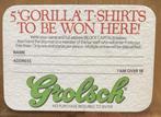 Grolsch viltje, Verzamelen, Biermerken, Ophalen of Verzenden, Zo goed als nieuw, Viltje(s), Grolsch