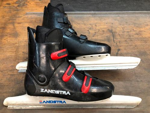 Zandstra comfort noren met klips maat 42 geslepen, Sport en Fitness, Schaatsen, Gebruikt, Noren, Zandstra, Ophalen of Verzenden