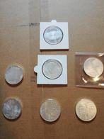 Zilveren tientjes 7 stuks, Postzegels en Munten, Koningin Juliana, Zilver, Ophalen of Verzenden, Losse munt