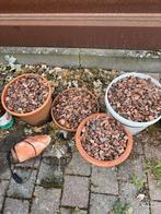 Gratis ophalen. Leisteen split, 12m2, Tuin en Terras, Grind, Keien en Split, Ophalen, Zo goed als nieuw, Overige materialen, Split