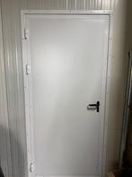 Deur met kozijn, Ophalen, Gebruikt, 80 tot 100 cm, Overige typen