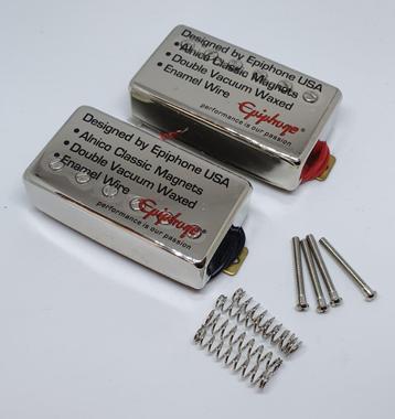 >piphone Alnico Humbucker Pickup set plus kabelboom compleet beschikbaar voor biedingen