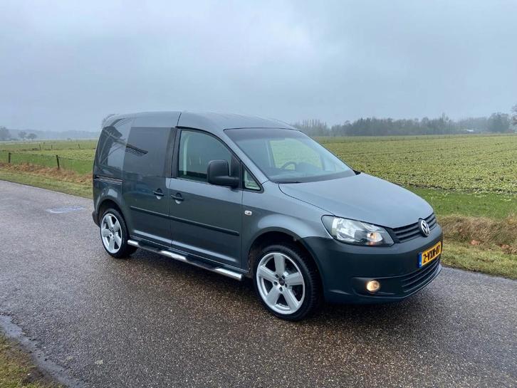 VW Caddy 1.6 TDI Mooie Dikke Uitvoering  Leren bekleding, Auto's, Bestelauto's, Bedrijf, ABS, Adaptieve lichten, Airbags, Airconditioning