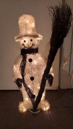 Sneeuwpop met verlichting, Ophalen