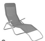 Lig stoel, Tuin en Terras, Ophalen, Nieuw, Aluminium, Verstelbaar