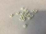 Lego plaat 1x1 rond glow in the dark wit (7), Ophalen of Verzenden, Gebruikt, Losse stenen, Lego