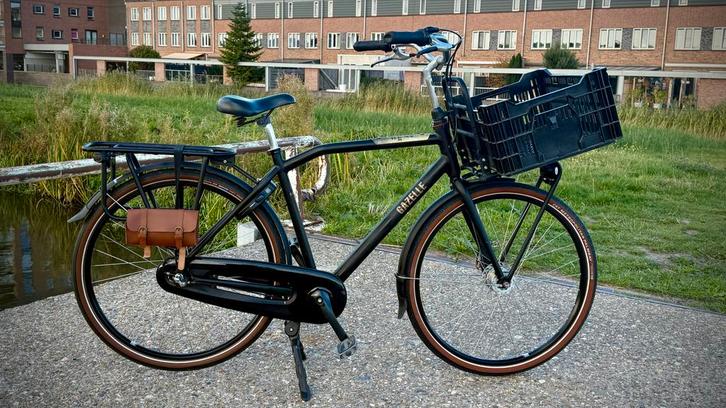 Gazelle Transportfiets Heavy Duty als Nieuw, Fietsen en Brommers, Fietsen | Heren | Herenfietsen, Gebruikt, Gazelle, 53 tot 57 cm