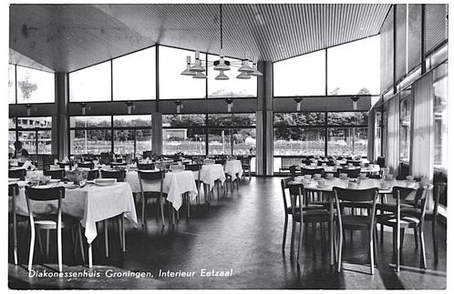 958371	Groningen	1972 Diaconessenhuis	Gelopen met postzegel, Verzamelen, Ansichtkaarten | Nederland, Gelopen, Groningen, 1960 tot 1980