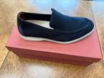 Loro Piana Blue Navy Maat 44,5, Kleding | Heren, Ophalen of Verzenden, Zo goed als nieuw, Blauw, Loafers
