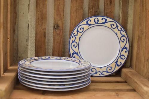 8 stuks Art & Design porseleinen borden 46352, Huis en Inrichting, Keuken | Servies, Gebruikt, Bord(en), Overige stijlen, Porselein
