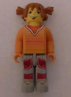 Lego Tina met oranje trui, Ophalen of Verzenden, Zo goed als nieuw