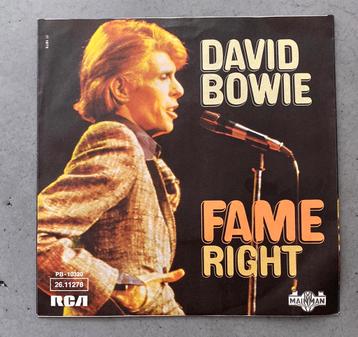 David Bowie - Fame / right  7”inch beschikbaar voor biedingen