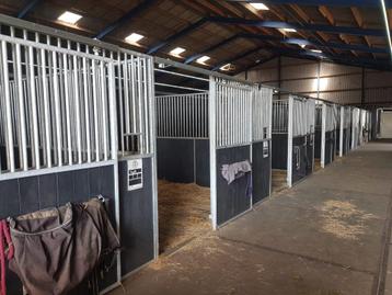 ACTIESET | 3 complete paardenboxen 4x4m | Stalwanden  beschikbaar voor biedingen