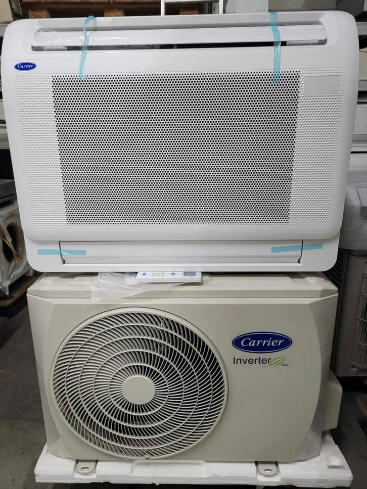Vloerunit/model  v.a 3.5 kw. Midea,   Carrier/Mitsui e.a, Witgoed en Apparatuur, Airco's, Nieuw, Wandairco, 60 tot 100 m³, 3 snelheden of meer