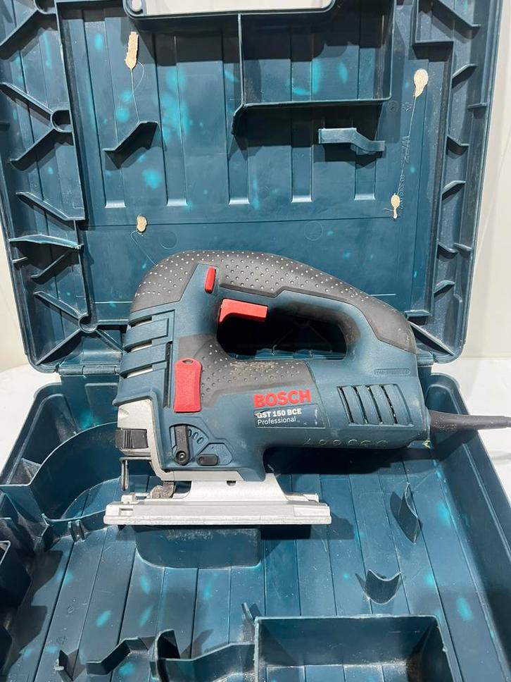 Bosch GST 150 BCE Decoupeerzaag, Doe-het-zelf en Verbouw, Gereedschap | Zaagmachines, Zo goed als nieuw, Decoupeerzaag, Minder dan 600 watt
