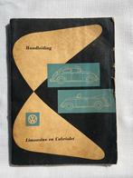 Instruktie boekje VW kever, Auto diversen, Handleidingen en Instructieboekjes, Ophalen of Verzenden