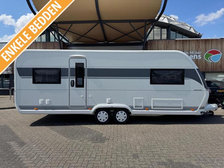 Hobby Prestige 620 CL 2025 MEGA KORTING!!! €4.000,-, Caravans en Kamperen, Caravans, Bedrijf, tot en met 4, 1500 - 2000 kg, Standaardzit