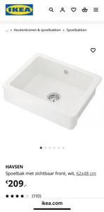 Gezocht: Havsen spoelbak Ikea (62x48cm), Huis en Inrichting, Ophalen, Wit, 50 tot 100 cm, Zo goed als nieuw
