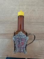 Maggi fles met verzilverde houder, Antiek en Kunst, Ophalen
