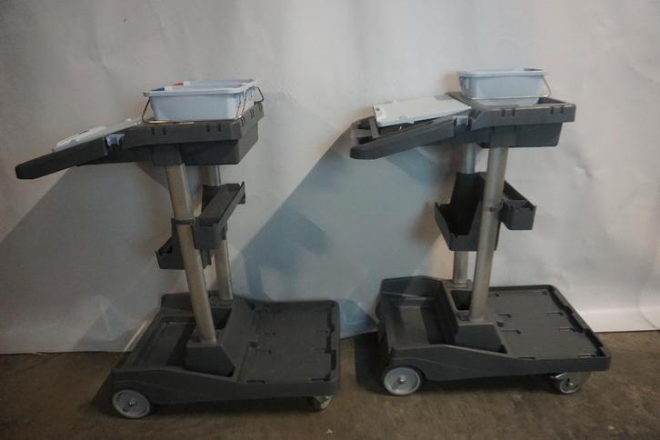 Vileda werkwagen schoonmaakwagen Nano basis trolley, Huis en Inrichting, Schoonmaakartikelen, Dweilemmer, -bak, of -wagen, Ophalen of Verzenden