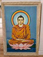 Handgemaakt Boeddha schilderij uit Sri Lanka, Ophalen