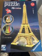 Puzzel eiffeltoren 3D Ravensburger, Ophalen of Verzenden, Minder dan 500 stukjes, Zo goed als nieuw, Rubik's of 3D-puzzel