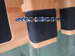 Prachtige 14k geel gouden armband met natuurlijke saffieren, Sieraden, Tassen en Uiterlijk, Armbanden, Verzenden, Geel, Nieuw