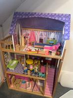 Poppenhuis Kidkraft/Kayla Dollhouse, Kinderen en Baby's, Speelgoed | Poppenhuizen, Poppenhuis, Zo goed als nieuw, Ophalen