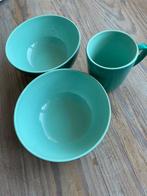 Hema kunststof schaaltjes en mok, Huis en Inrichting, Keuken | Servies, Ophalen, Overige materialen, Zo goed als nieuw, Kom(men)