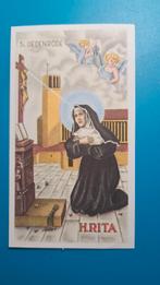 Sint Oedenrode Heilige Rita devotieprentje, Ophalen of Verzenden, Zo goed als nieuw, Kaart of Prent, Christendom | Katholiek