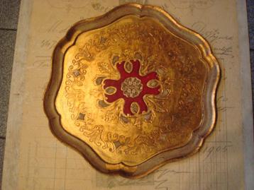 groot victoriaans dienblad rond beschikbaar voor biedingen