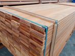 Partij 24.90m2 Bilinga vlonderplanken 25x140x3650mm - 47 st., Planken, Nieuw, Ophalen of Verzenden, Hardhout