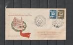 FDC E3, Leidse universiteit uit 1950. Beschreven., Verzenden, Beschreven, Nederland
