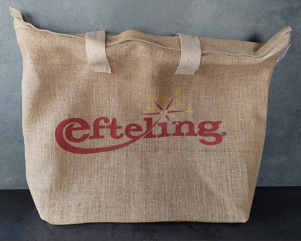 Efteling - Jute Tas - Boodschappentas - Shopper, Ophalen of Verzenden, Zo goed als nieuw, Gebruiksvoorwerp