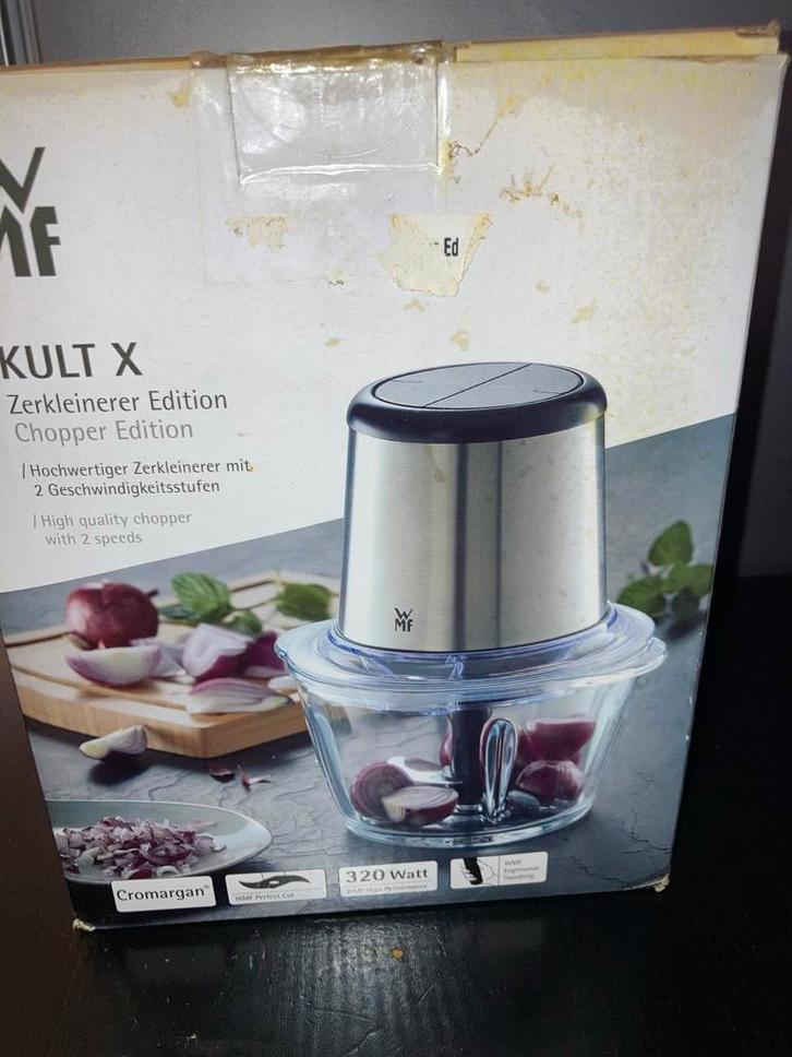 WMF Kult X Hakmolen - 2 Snelheden, Witgoed en Apparatuur, Keukenmixers, Nieuw, Minder dan 1 liter, 2 snelheden, Vaatwasserbestendig