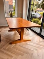 EIKEN EETTAFEL ZGAN : 210 x 100 x 80 cm, Huis en Inrichting, Tafels | Eettafels, Teakhout, 200 cm of meer, Zo goed als nieuw, Vijf personen of meer
