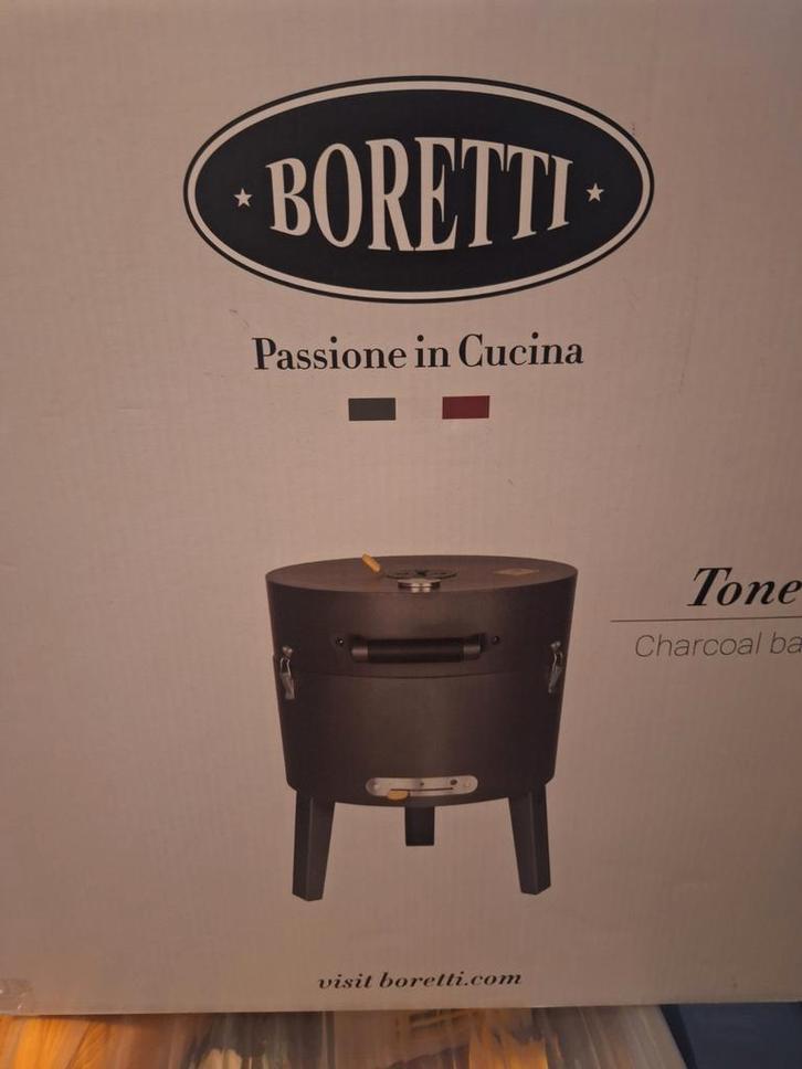 Boretti tonello bbq nieuw in doos!, Tuin en Terras, Houtskoolbarbecues, Nieuw, Verzenden