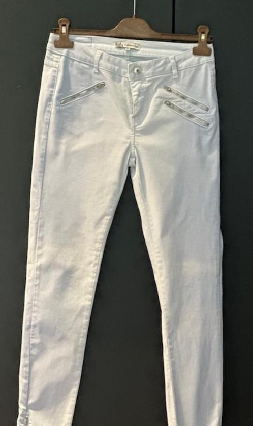 NIEUW lichtblauwe broek Bella Ragazza maat 36, Kleding | Dames, Broeken en Pantalons, Nieuw, Maat 36 (S), Blauw, Lang, Verzenden