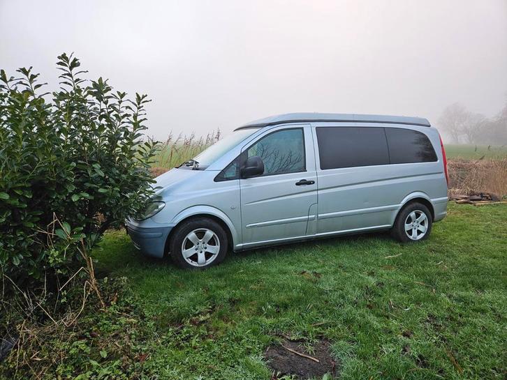Mercedes vito 111cdi camper Automaat, Caravans en Kamperen, Campers, Particulier, tot en met 2, Buscamper of Camperbus, Mercedes-Benz