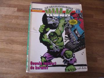 De verbijsterende Hulk (Marvel comics) 21 stuks beschikbaar voor biedingen