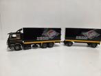 Tekno Scania combi Arni Harley Davidson, Hobby en Vrije tijd, Modelauto's | 1:50, ., Zo goed als nieuw, ., Ophalen of Verzenden