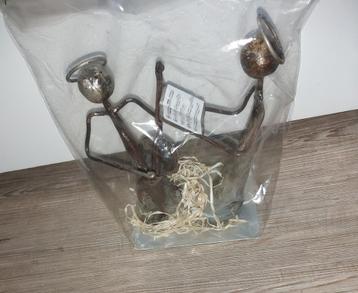 Metalen Muziek Engelen Decoratie nieuw  beschikbaar voor biedingen