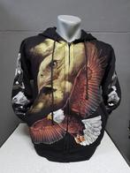 Zwart vest, Adelaars, printvest, Kleding | Heren, Ophalen of Verzenden, Nieuw, Overige maten, Zwart